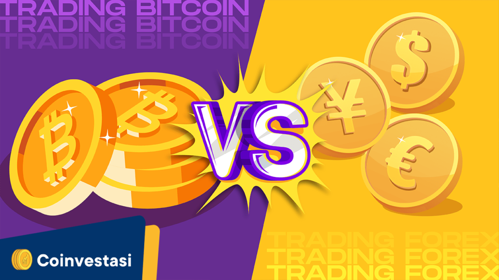 Perbedaan Trading Bitcoin dan Trading Forex