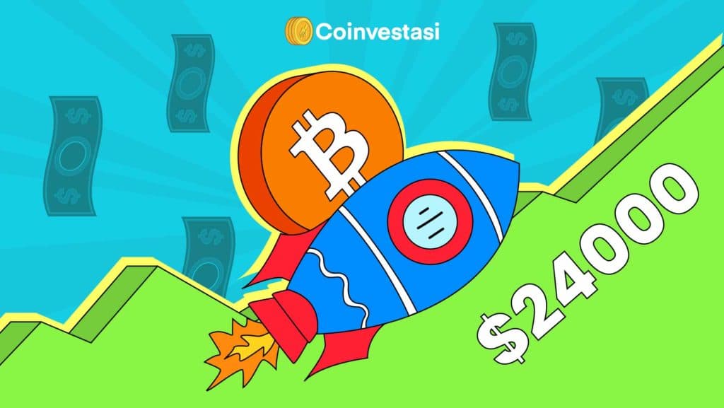 Bitcoin sentuh US$24000